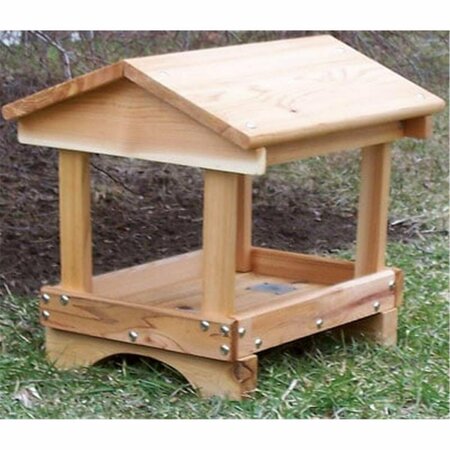 STOVALL 17-inch x 15-inch x 20-inch Wood Pavillon Feeder SP5F